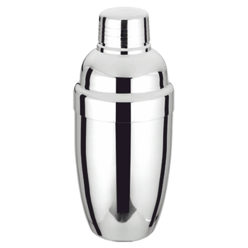 Stainless steel shake glass