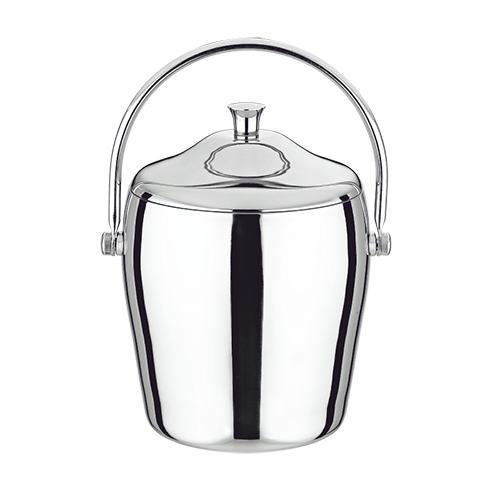 Drum-type double-decked ice bucket