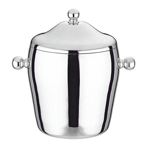 Drum type double ear double ice bucket