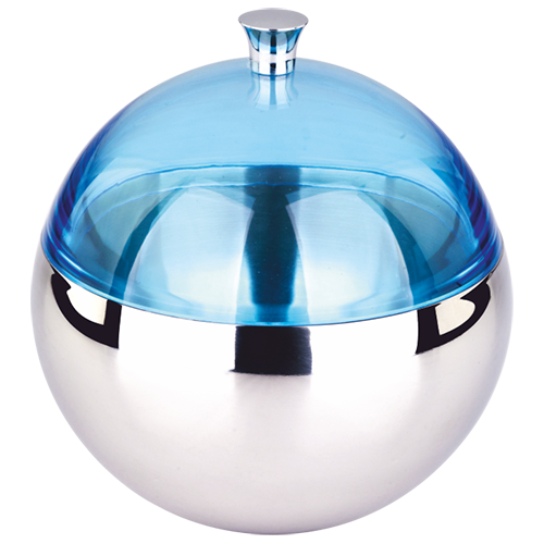 Plastic cover double-layer   ball-type ice grain bowl